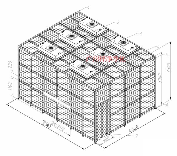 無(wú)塵潔凈棚|凈化棚